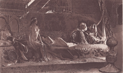 The Cherifas
from the painting by J. J. Benjamin Constant